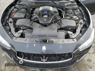 2015 Maserati Ghibli S Q4 with VIN ZAM57RTA8F1150575, listed as a Copart auction lot 38179884 with 59,174 mi miles. Bid and sale history available at carsss.com. Image 13.