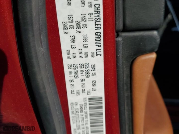 2012 Jeep Grand Cherokee Overland with VIN 1C4RJFCG1CC113295, listed as a Copart auction lot 49785785 with 0 mi miles and Salvage Title. Bid and sale history available at carsss.com. Image 15.