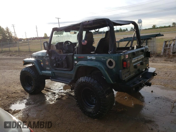 1999 Jeep Wrangler Sahara with VIN 1J4FY49S9XP431754, listed as a Copart auction lot 75624284 with 179,518 mi miles and Clean Title. Bid and sale history available at carsss.com. Image 2.