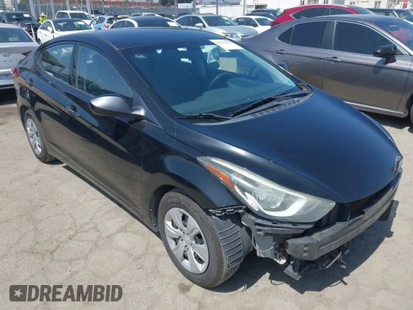 2016 Hyundai Elantra SE with VIN 5NPDH4AE7GH709372, listed as a IAAI auction lot 42515323 with 165,890 mi miles and . Bid and sale history available at DreamBid. Image 1.