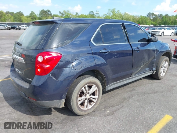 2015 Chevrolet Equinox LS with VIN 2GNALAEK8F6132085, listed as a IAAI auction lot 41918037 with 208,408 mi miles. Bid and sale history available at carsss.com. Image 4.