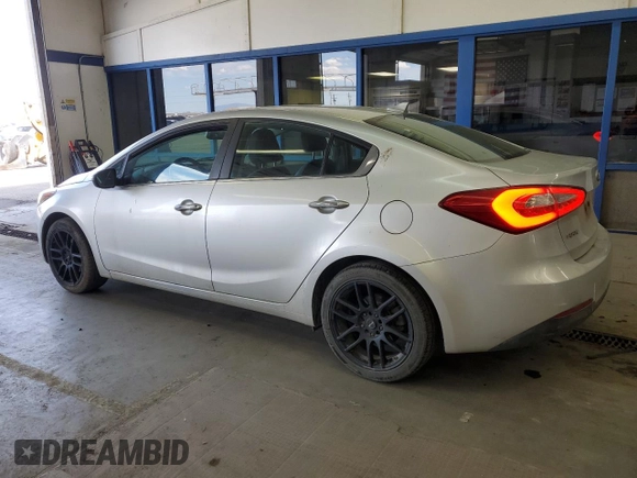 2014 Kia Forte EX with VIN KNAFZ4A86E5078656, listed as a Copart auction lot 52536195 with 58,497 mi miles and Salvage Title. Bid and sale history available at carsss.com. Image 2.