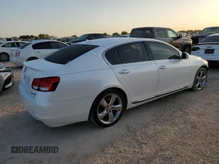 2008 Lexus GS 350 with VIN JTHBE96S780036009, listed as a Copart auction lot 52458385 with 150,857 mi miles and Salvage Title. Bid and sale history available at carsss.com. Image 3.