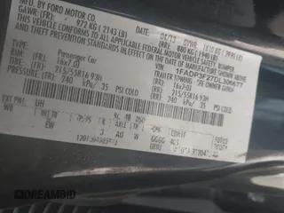 2013 Ford Focus SE with VIN 1FADP3F27DL306677, listed as a IAAI auction lot 42495368 with 96,451 mi miles and . Bid and sale history available at DreamBid. Image 9.