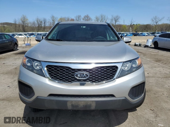 2013 Kia Sorento LX with VIN 5XYKTDA64DG350077, listed as a Copart auction lot 54119105 with 120,349 mi miles and Salvage Title. Bid and sale history available at carsss.com. Image 5.