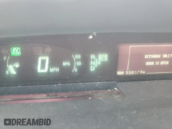 2012 Toyota Prius with VIN JTDKN3DP7C3025421, listed as a Copart auction lot 56576445 with 358,378 mi miles and Salvage title. Bid and sale history available at DreamBid. Image 9.