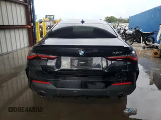 2022 BMW 4 Series 430i z VIN WBA53AP08NCJ06319, wystawiony jako Copart lot #73209604 z przebiegiem Nie podano mil oraz Szkoda całkowita • Salvage title. Historia ofert i sprzedaży dostępna na DreamBid. Obrazek 6.