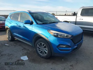 2018 Hyundai Tucson SEL with VIN KM8J3CA4XJU659319, listed as a IAAI auction lot 41326150 with 96,461 mi miles and . Bid and sale history available at DreamBid. Image 1.