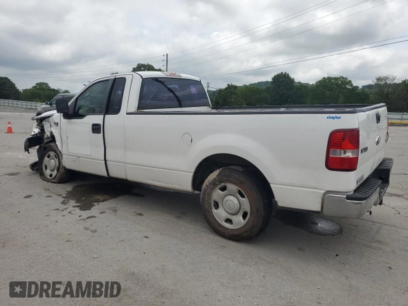 2007 Ford F-150 XL with VIN 1FTRF12W97KC13119, listed as a Copart auction lot 60927195 with 208,316 mi miles and Salvage title. Bid and sale history available at DreamBid. Image 2.