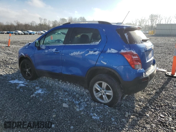 2016 Chevrolet Trax LT with VIN KL7CJPSB2GB761013, listed as a Copart auction lot 51983705 with 114,741 mi miles and Salvage Title. Bid and sale history available at carsss.com. Image 2.