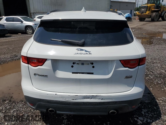2019 Jaguar F-Pace 30t R-Sport with VIN SADCL2GX6KA396147, listed as a Copart auction lot 63683465 with 127,613 mi miles and Salvage title. Bid and sale history available at DreamBid. Image 6.