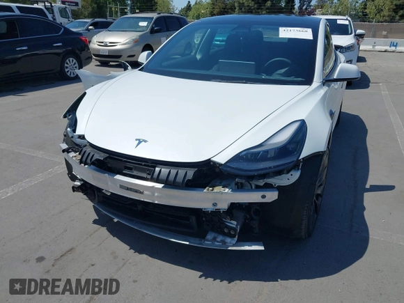2022 Tesla Model 3 Performance with VIN 5YJ3E1ECXNF270238, listed as a IAAI auction lot 42173668 with 13,017 mi miles and . Bid and sale history available at DreamBid. Image 6.