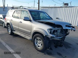 2006 Toyota Sequoia Limited with VIN 5TDZT38A96S280391, listed as a IAAI auction lot 41631091 with 118,072 mi miles and . Bid and sale history available at DreamBid. Image 1.