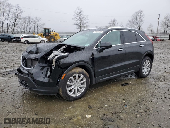 2022 Cadillac XT4 AWD Luxury with VIN 1GYFZBR43NF164875, listed as a Copart auction lot 43823723 with Not Provided miles and . Bid and sale history available at carsss.com. Image 1.
