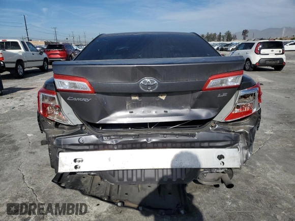 2013 Toyota Camry L with VIN 4T4BF1FK4DR317320, listed as a Copart auction lot 43660955 with 172,354 mi miles and Salvage Title. Bid and sale history available at carsss.com. Image 6.