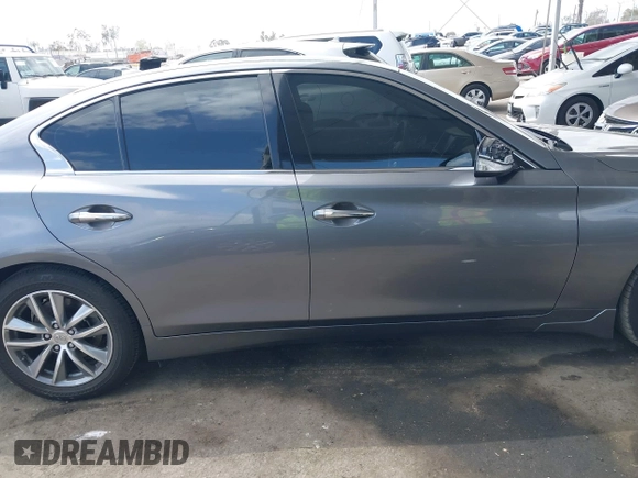 2021 Infiniti Q50 Pure with VIN JN1EV7AP3MM704464, listed as a IAAI auction lot 41915813 with 28,596 mi miles and . Bid and sale history available at DreamBid. Image 12.