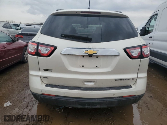 2013 Chevrolet Traverse LT with VIN 1GNKVGKD4DJ250349, listed as a Copart auction lot 51431245 with 182,837 mi miles and Salvage Title. Bid and sale history available at DreamBid. Image 6.