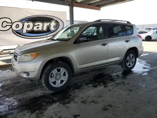 2007 Toyota RAV4 with VIN JTMZD33V276023159, listed as a Copart auction lot 54160875 with 171,522 mi miles and Salvage Title. Bid and sale history available at carsss.com. Image 1.