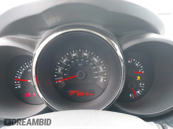 2011 Kia Soul + with VIN KNDJT2A21B7256665, listed as a IAAI auction lot 41741905 with 56,312 mi miles. Bid and sale history available at carsss.com. Image 7.