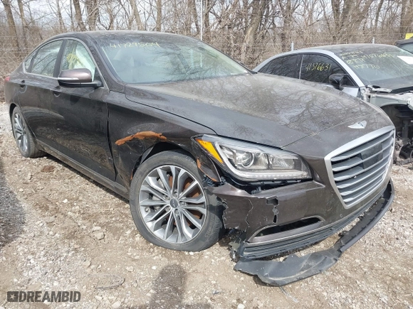 2016 Hyundai Genesis 3.8L with VIN KMHGN4JE9GU110867, listed as a IAAI auction lot 41729504 with 126,247 mi miles. Bid and sale history available at carsss.com. Image 6.
