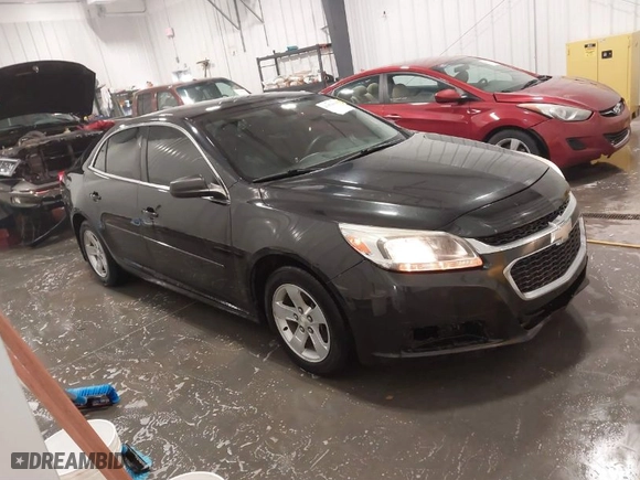 2015 Chevrolet Malibu LS with VIN 1G11A5SL3FF323365, listed as a IAAI auction lot 41854940 with 146,167 mi miles. Bid and sale history available at carsss.com. Image 1.
