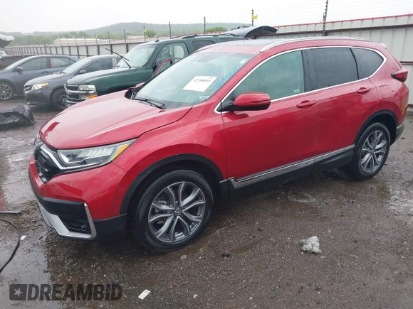 2021 Honda CR-V Touring with VIN 2HKRW2H9XMH663315, listed as a IAAI auction lot 42188893 with 26,203 mi miles and . Bid and sale history available at DreamBid. Image 18.