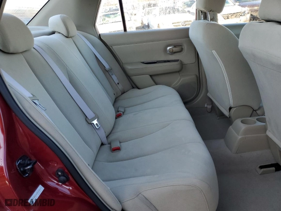 2007 Nissan Versa 1.8 S with VIN 3N1BC11E37L420609, listed as a Copart auction lot 85940874 with 112,342 mi miles and Salvage Title. Bid and sale history available at carsss.com. Image 10.