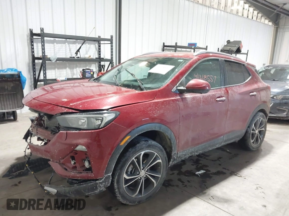 2021 Buick Encore GX Select с VIN KL4MMESL2MB142302, выставлен на аукционе IAAI как лот 41618557 с пробегом 45 331 миль миль и . История ставок и продаж доступна на DreamBid. Изображение 17.