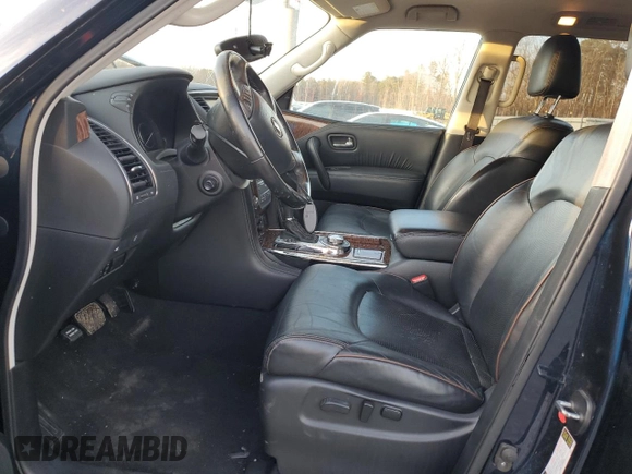 2018 Nissan Armada SV with VIN JN8AY2NC2J9558221, listed as a Copart auction lot 85910294 with 95,434 mi miles and Salvage Title. Bid and sale history available at carsss.com. Image 7.