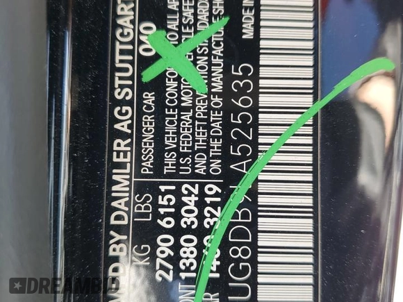 2020 Mercedes-Benz S-Class S 560 with VIN WDDUG8DB9LA525635, listed as a Copart auction lot 80892584 with 119,019 mi miles and Salvage Title. Bid and sale history available at carsss.com. Image 15.