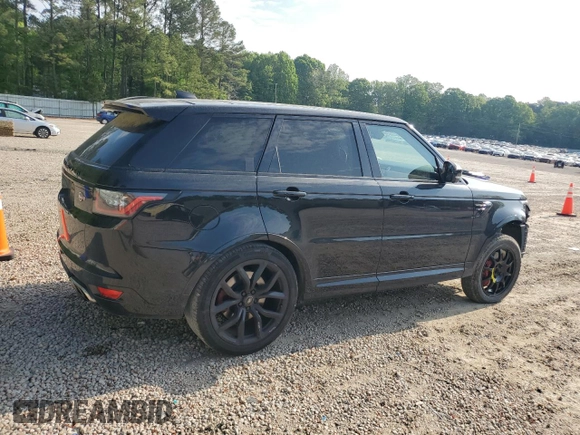 2020 Land Rover Range Rover Sport SVR z VIN SALWZ2RE6LA884804, wystawiony jako Copart lot #53947675 z przebiegiem 67 930 mil mil oraz Szkoda całkowita • Salvage title. Historia ofert i sprzedaży dostępna na DreamBid. Obrazek 3.