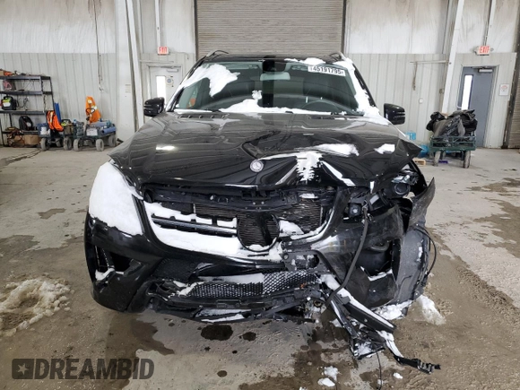 2014 Mercedes-Benz M 550 with VIN 4JGDA7DB2EA277068, listed as a Copart auction lot 45890855 with 90,006 mi miles and Salvage Title. Bid and sale history available at carsss.com. Image 5.