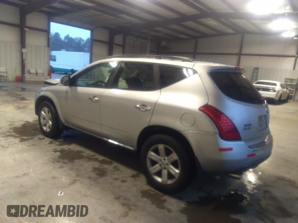 2006 Nissan Murano S z VIN JN8AZ08T66W406626, wystawiony jako IAAI lot #41188958 z przebiegiem Nie podano mil oraz . Historia ofert i sprzedaży dostępna na DreamBid. Obrazek 3.