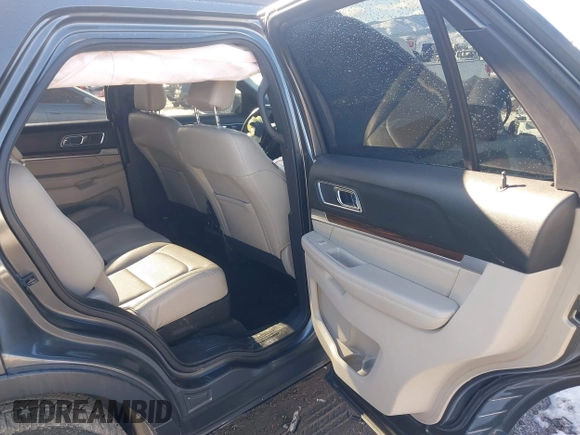2018 Ford Explorer Limited with VIN 1FM5K7F86JGB57929, listed as a IAAI auction lot 41669318 with 101,136 mi miles and . Bid and sale history available at carsss.com. Image 8.
