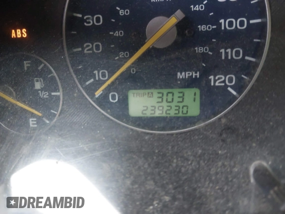 2003 Subaru Baja z VIN 4S4BT61C336108427, wystawiony jako IAAI lot #42363912 z przebiegiem 239 230 mil mil oraz . Historia ofert i sprzedaży dostępna na DreamBid. Obrazek 7.