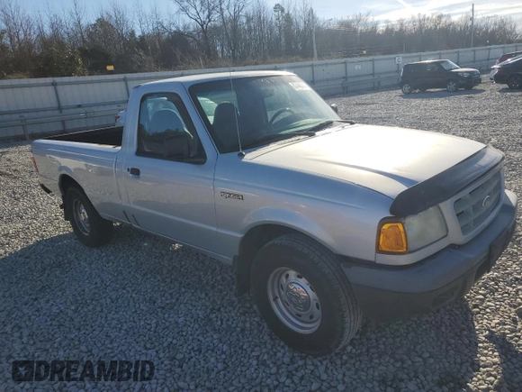 2002 Ford Ranger XL with VIN 1FTYR10U22PB67455, listed as a Copart auction lot 87448414 with 289,428 mi miles and Salvage Title. Bid and sale history available at carsss.com. Image 4.