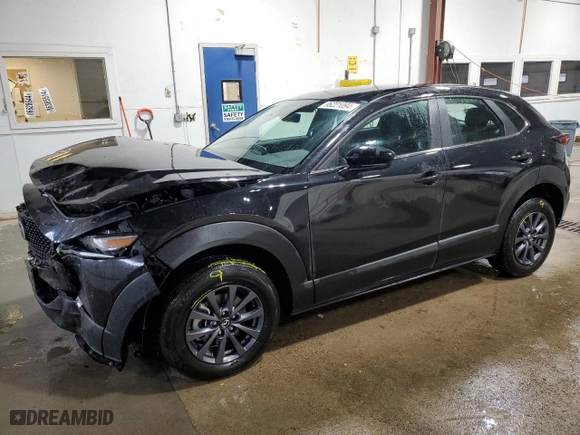 2024 Mazda CX-30 2.5 S with VIN 3MVDMBAM0RM639393, listed as a Copart auction lot 86221094 with 8,671 mi miles and Salvage Title. Bid and sale history available at carsss.com. Image 1.