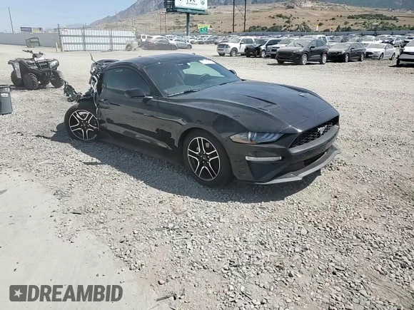 2019 Ford Mustang EcoBoost z VIN 1FA6P8TH2K5176100, wystawiony jako Copart lot #60731865 z przebiegiem 6 118 mil mil oraz Szkoda całkowita • Salvage title. Historia ofert i sprzedaży dostępna na DreamBid. Obrazek 13.