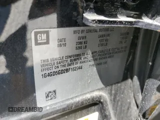2011 Buick LaCrosse CXL with VIN 1G4GD5GD2BF162944, listed as a Copart auction lot 56567505 with 78,660 mi miles and Salvage title. Bid and sale history available at DreamBid. Image 12.