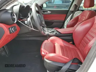 2018 Alfa Romeo Giulia Ti Sport with VIN ZARFAECN0J7597838, listed as a Copart auction lot 47893803 with 54,170 mi miles. Bid and sale history available at carsss.com. Image 7.