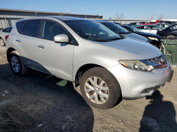 2014 Nissan Murano LE with VIN JN8AZ1MU3EW409471, listed as a Copart auction lot 46116395 with 180,319 mi miles and Non Repairable. Bid and sale history available at carsss.com. Image 4.