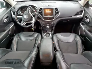 2018 Jeep Cherokee Latitude Plus with VIN 1C4PJLLB6JD518540, listed as a Copart auction lot 57513175 with 94,995 mi miles and Salvage title. Bid and sale history available at DreamBid. Image 8.
