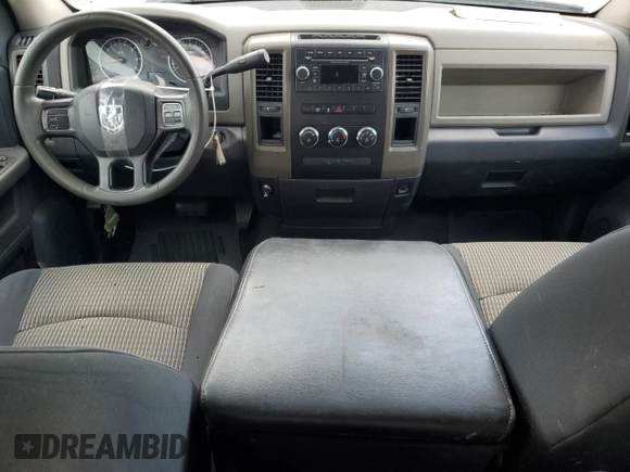 2012 Ram 1500 ST with VIN 1C6RD6FP5CS196777, listed as a Copart auction lot 53887955 with 182,785 mi miles and Clean title. Bid and sale history available at DreamBid. Image 9.