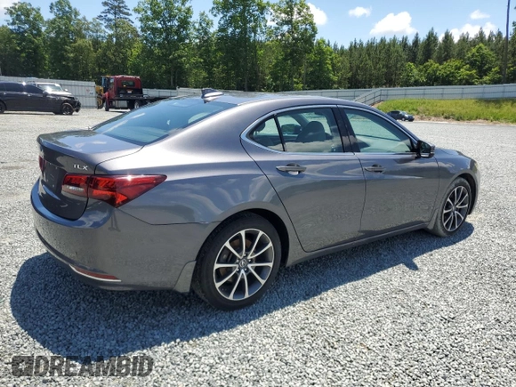 2017 Acura TLX V6 w/Advance Pkg with VIN 19UUB2F7XHA002129, listed as a Copart auction lot 54933184 with 111,963 mi miles and Salvage title. Bid and sale history available at DreamBid. Image 3.