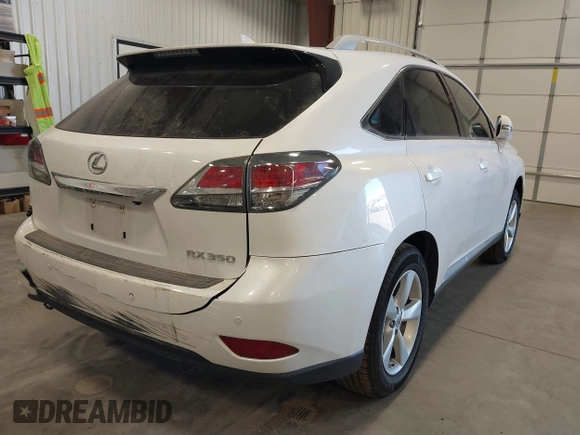 2015 Lexus RX 350 with VIN 2T2BK1BA3FC280960, listed as a IAAI auction lot 41179709 with 129,373 mi miles and . Bid and sale history available at DreamBid. Image 4.