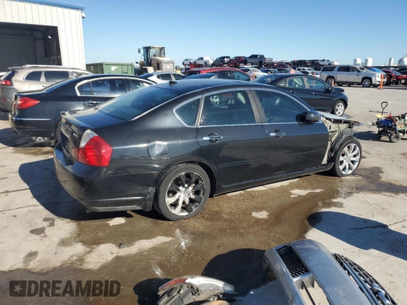 2006 Infiniti M Sport z VIN JNKBY01E56M203302, wystawiony jako Copart lot #85528514 z przebiegiem 199 489 mil mil oraz Szkoda całkowita • Salvage title. Historia ofert i sprzedaży dostępna na DreamBid. Obrazek 3.