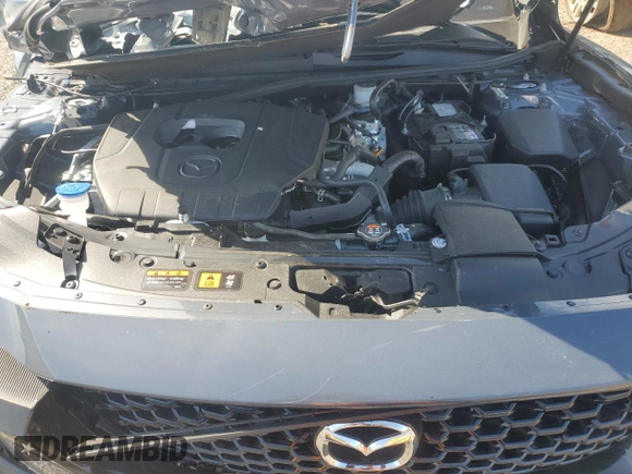 2025 Mazda CX-50 S Premium Plus with VIN 7MMVABEM1SN319228, listed as a Copart auction lot 55958135 with 4,133 mi miles and Salvage title. Bid and sale history available at DreamBid. Image 12.