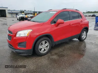 2015 Chevrolet Trax LT z VIN KL7CJLSB5FB263220, wystawiony jako Copart lot #54289795 z przebiegiem 64 025 mil mil oraz Szkoda całkowita • Salvage title. Historia ofert i sprzedaży dostępna na DreamBid. Obrazek 1.