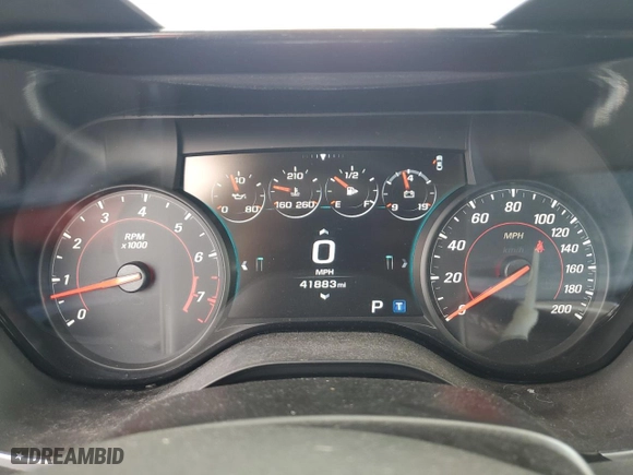 2016 Chevrolet Camaro 2SS with VIN 1G1FH3D71G0177039, listed as a Copart auction lot 65031004 with 41,883 mi miles and Salvage Title. Bid and sale history available at carsss.com. Image 9.
