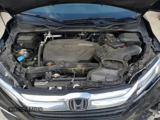 2020 Honda Odyssey Elite with VIN 5FNRL6H91LB032529, listed as a Copart auction lot 47424275 with 54,500 mi miles and Salvage Title. Bid and sale history available at DreamBid. Image 12.